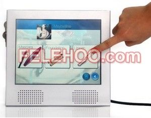 10inch διαφημιστικός φορέας οθόνης αφής LCD, διαλογικό ψηφιακό σύστημα σηματοδότησης