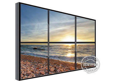 HD έξοχο ευρύ LCD ψηφιακό Bezel τοίχων συστημάτων σηματοδότησης τηλεοπτικό στενό εξαιρετικά για τους δημόσιους χώρους