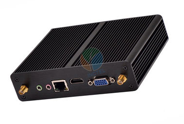 N3520 περίπτωση υπολογιστών PC WiFi 300M USB 3.0 2.166Ghz Fanless μικροϋπολογιστών πυρήνων XBMC Fanless τετραγώνων