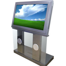 Πάτωμα που στέκεται διαφημιστικός το ψηφιακό περίπτερο συστημάτων σηματοδότησης δικτύων οθόνης αφής με W2000, XP, Vista systom